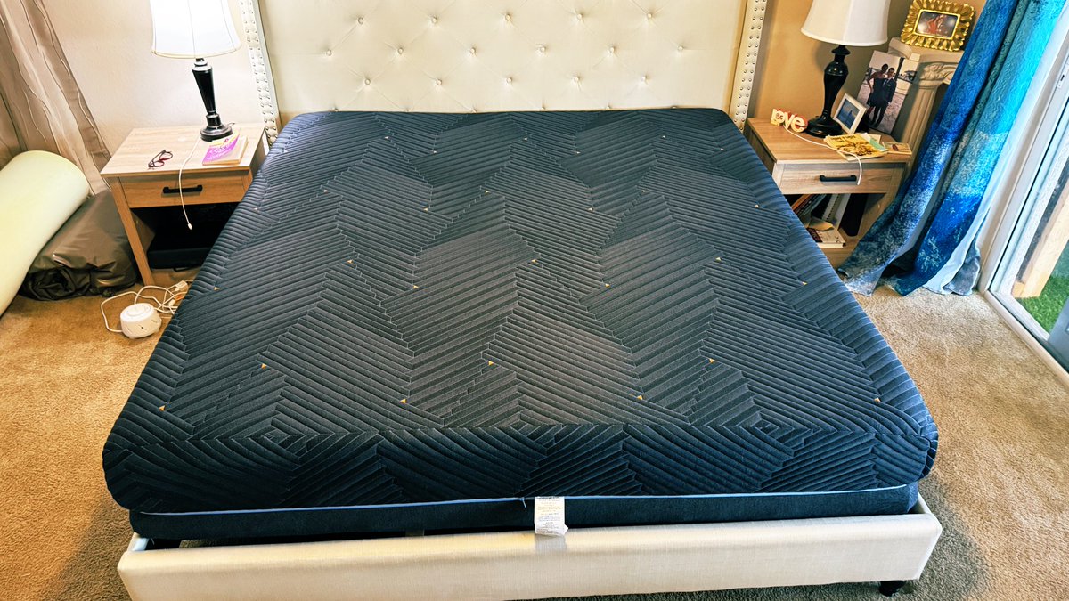 Have cleaned 7,676 pools since I started counting. Body hurts a bit. I don’t think I’ve achieved REM in a year tbh.

<a href="/mattressguy_/">Nick Hancock - Mattress Guy</a> made it easy to buy a mattress (the process of understanding “how to”). 

King size bc the 4yo and 2yo love jumping on it with the dog. Might sleep