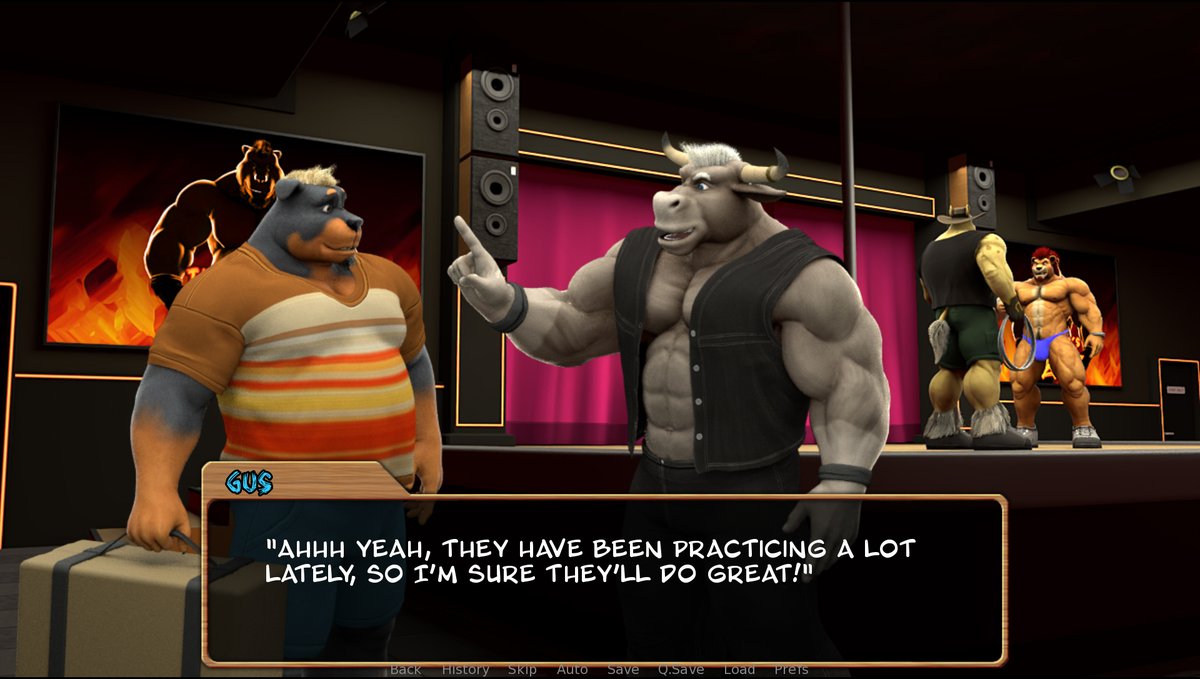 After having connection problems over past week it's good to be back!
Here's the new update for HoB, so thanks a lot for your support guys! I hope to be catching up with all the messages you sent asap.
Patreon build: patreon.com/Braford
Public Build: hyperwolfstar.itch.io/brafords-house…