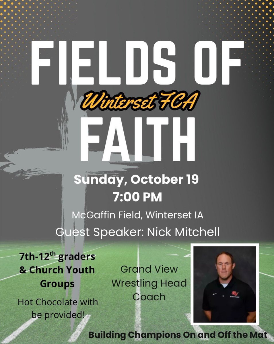 Excited for Fields of Faith on Sunday, October 19!