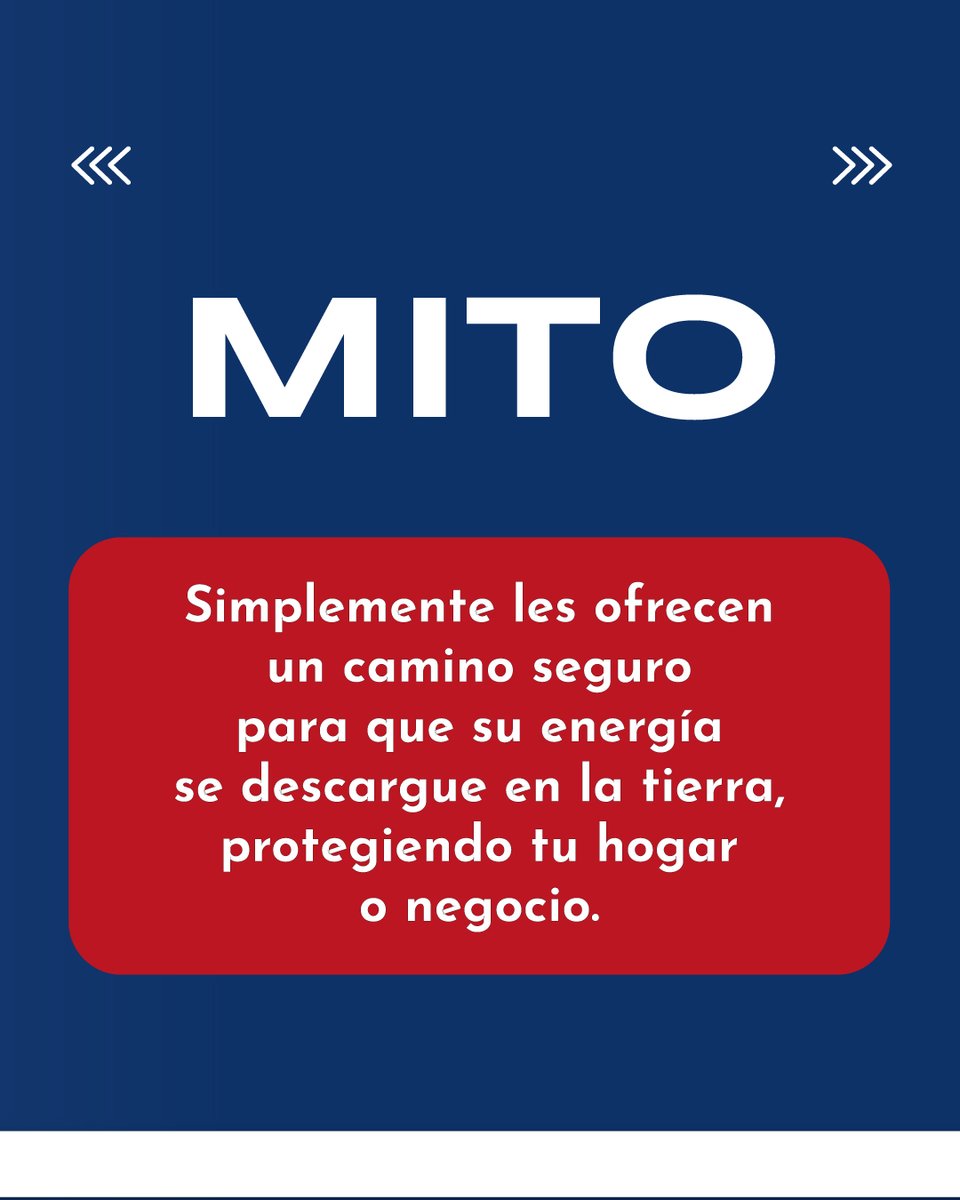 abenetco's tweet image. ⚡️Muchas personas piensan que un pararrayos funciona como un imán para los rayos, pero su propósito no es atraer la energía, sino desviar un rayo y llevarlo al suelo de forma segura.

Agenda una asesoría 📞 310-862-4467

#Elektrono #ProteccionContraRayos #Pararrayos