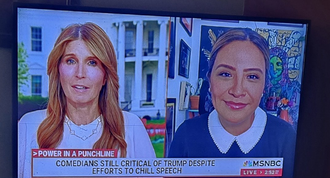 cyndiwanek's tweet image. She is correct. Comedians are really important these days. Laughing is important. Truth is important. Hope is important. #DeadlineWH