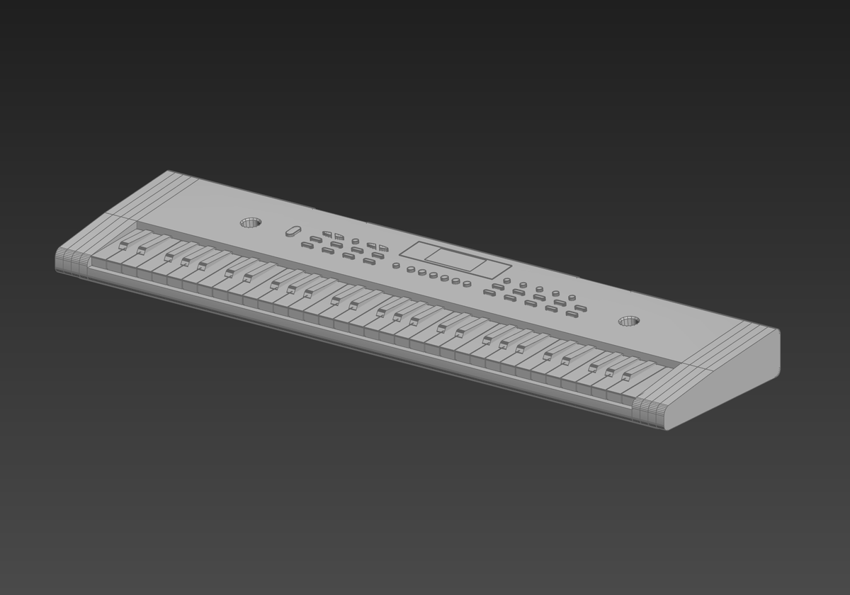 Megaificent's tweet image. First time modeling in 3ds Max (unoptimized)