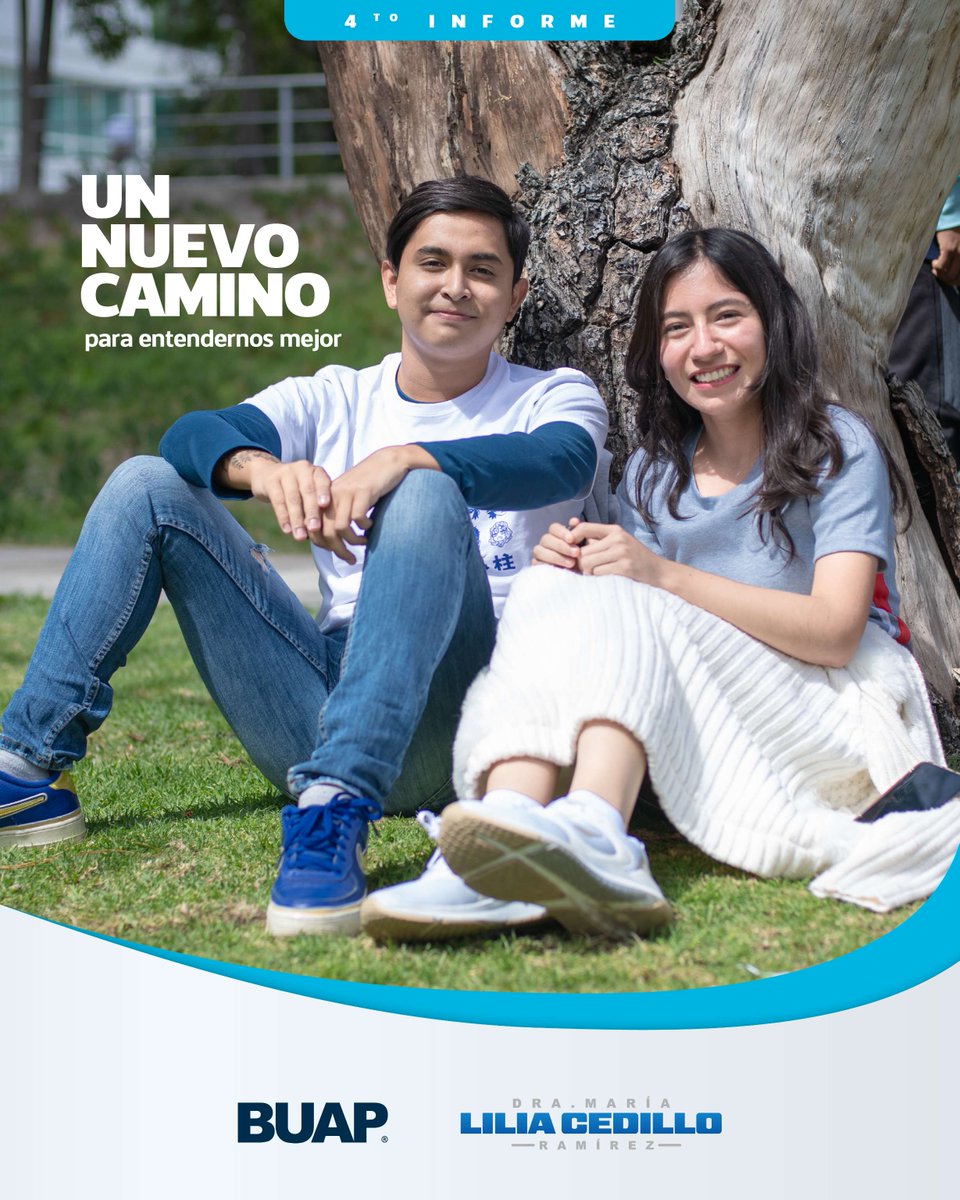 🐺En los últimos 4 años la BUAP ha fortalecido su compromiso con el entorno, cuidando el presente y sembrando el bienestar más allá de las fronteras.

🔵4o Informe de Labores.
Dra. María Lilia Cedillo Ramírez.

#BUAP #4oInformeBUAP #LiliaCedillo #UnNuevoComienzo #UnNuevoCamino