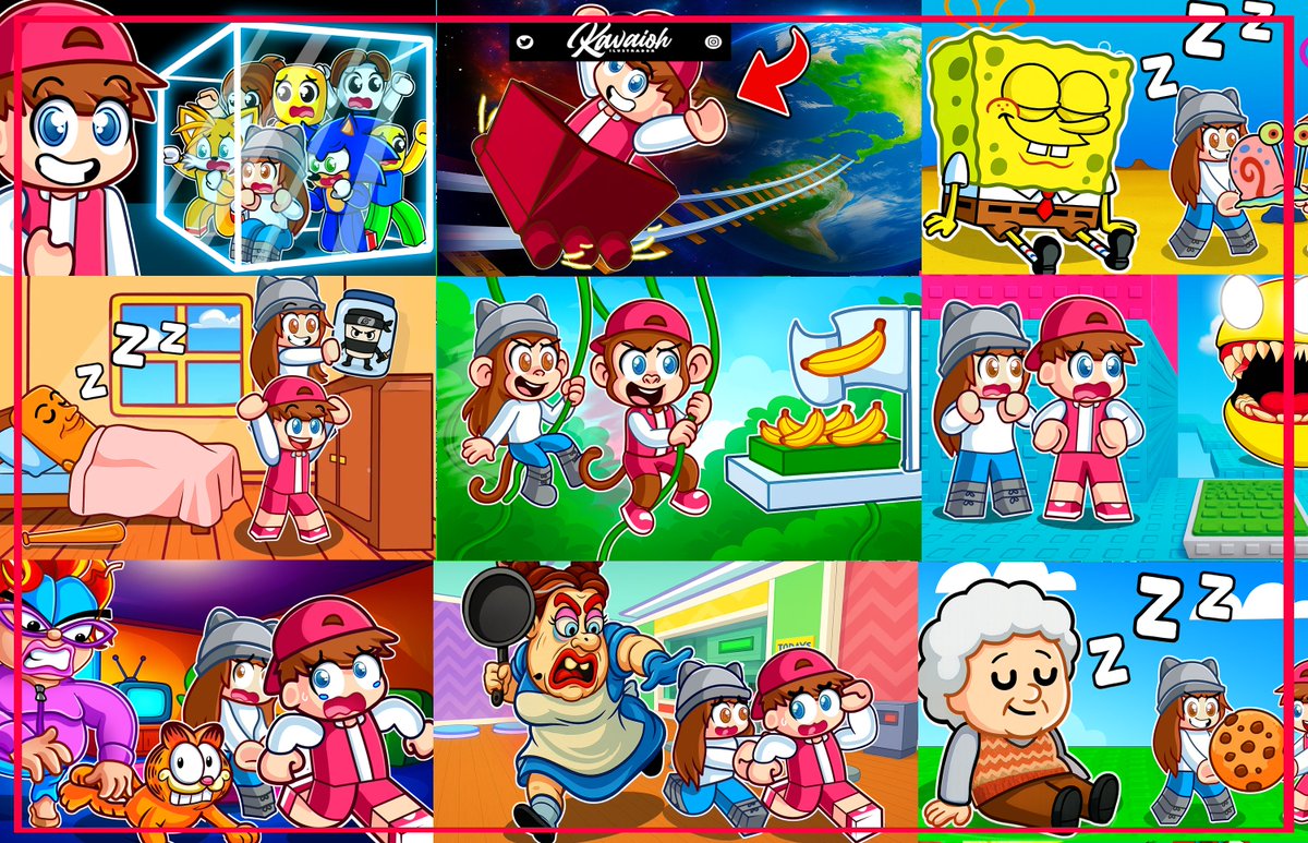 Thumbnails más recientes   #ROBLOX #sprunki #Brainrot