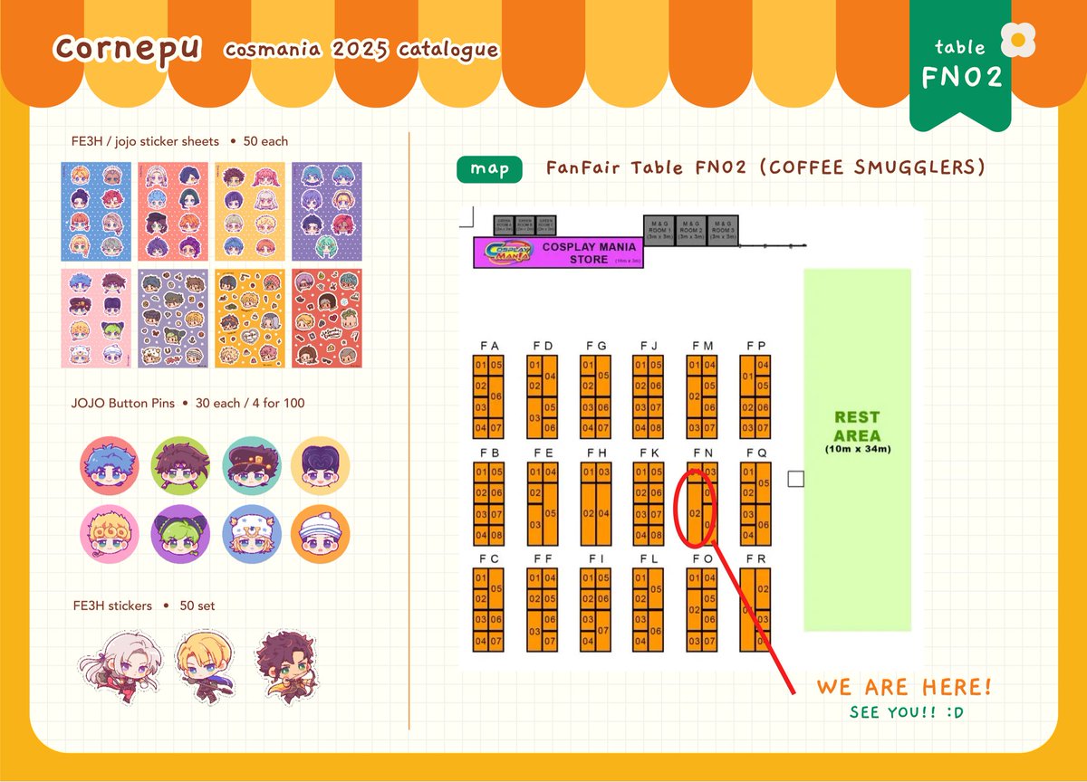 corn 🌿 @ cosmania FN02 tweet media