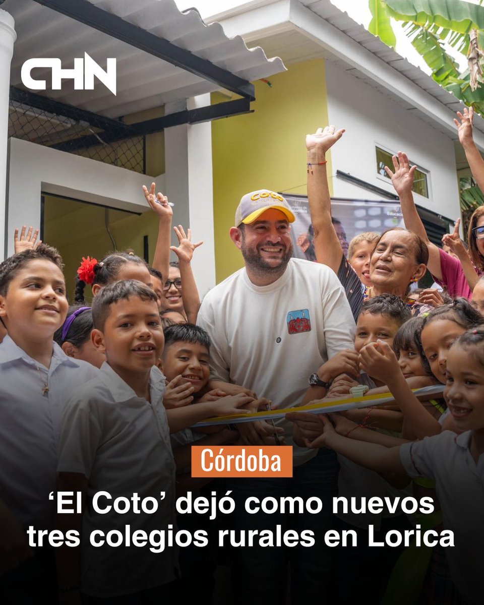 #Córdoba I En la zona rural de Lorica se entregaron obras de mejoramiento en tres sedes educativas, gracias a la gestión del alcalde Carlos Mario Manzur de León y al trabajo conjunto con la Secretaría de Educación y el Fondo de Financiamiento de Infraestructura Educativa (FFIE).