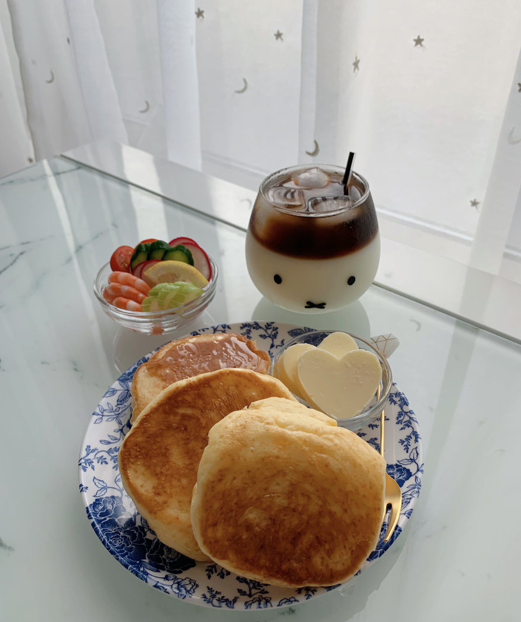 ふわふわカメさんホットケーキ♡ 朝食が楽しくなる⭐かめさんのホットケーキ by mew⁂mam