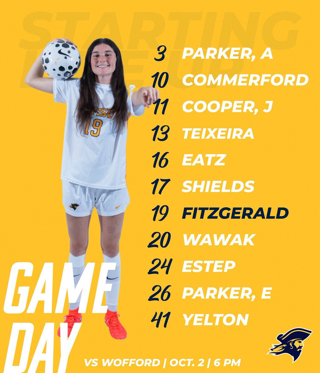 Tonight’s starting 1️⃣1️⃣ 

LIVE STATS: tinyurl.com/3srkavm4
LIVE VIDEO: tinyurl.com/mwuwwb9p 
 
#GoBucs