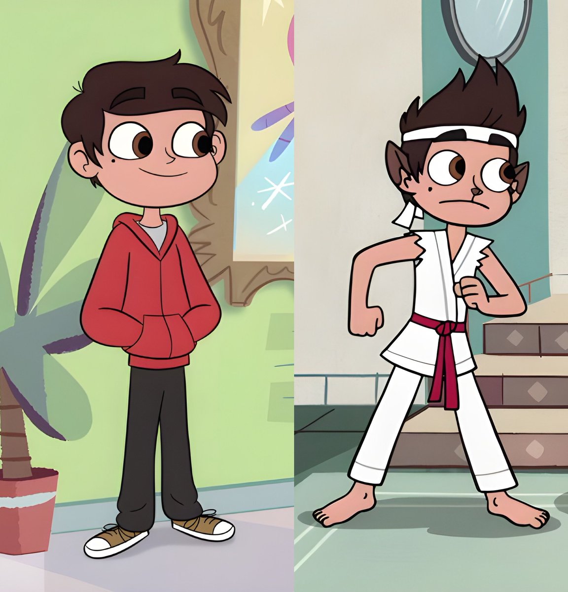 Jr_GKev_THLs_HQ's tweet photo. If someone asked me, "Select 4 #DsineyTVA characters for this year's "September 30th vs. October 1st" that comes to your mind."
Me: Yes, I know, late, but I'll do it anyway.π¬ππ
#AnneBoonchuy, #SprigPlantar, #StarButterfly and #MarcoDiaz
#StarVsTheForcesOfEvil #SVTFOE #Amphibia https://t.co/hCeiaohvnR