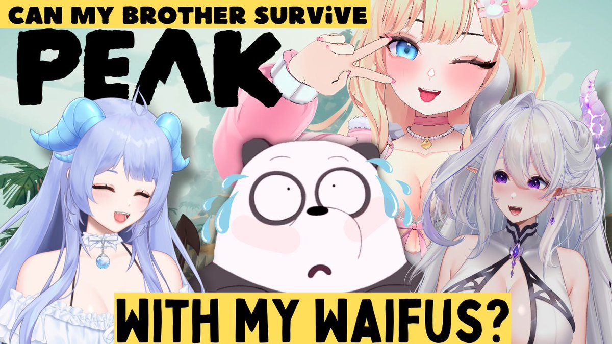 TONIGHT 6pm CST (twitch.tv/blondedaze)
--&gt; can my IRL brother survive peaking with my waifus?
⭐️ <a href="/HydratedWaifu/">Hydra😈💦 | ✈Twitchcon</a> 
⭐️ <a href="/MiruneMochi/">Mirune Mochi 💜⛓</a>