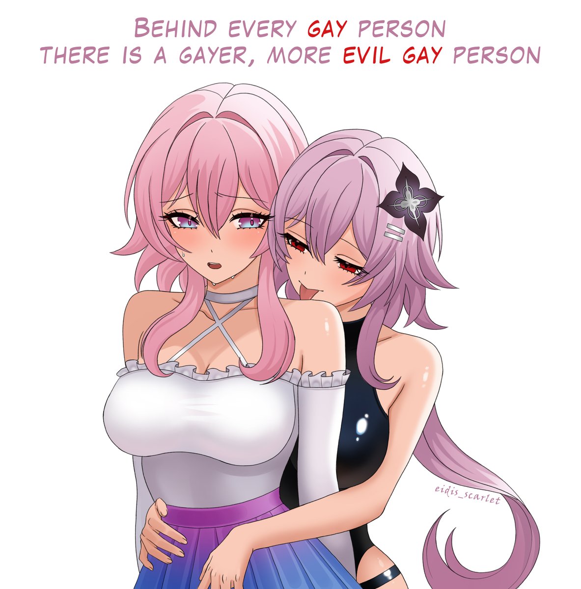 Eidis_Scarlet's tweet photo. As the old saying goes...
#evermarch https://t.co/xsx6onuEkc