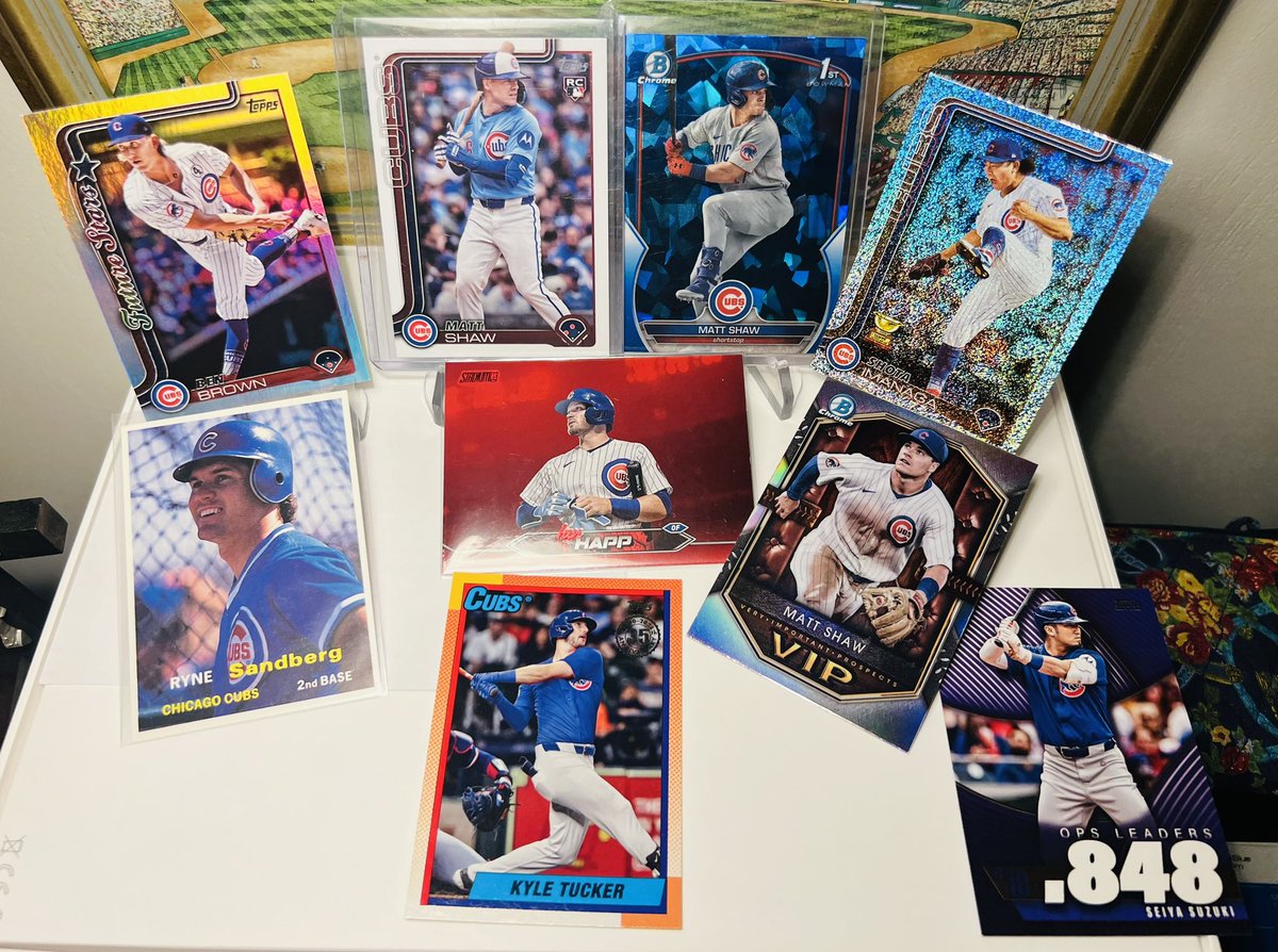 Cubs lot

$10

Free pwe 

<a href="/sports_sell/">@SPORTS_SΞLL</a>