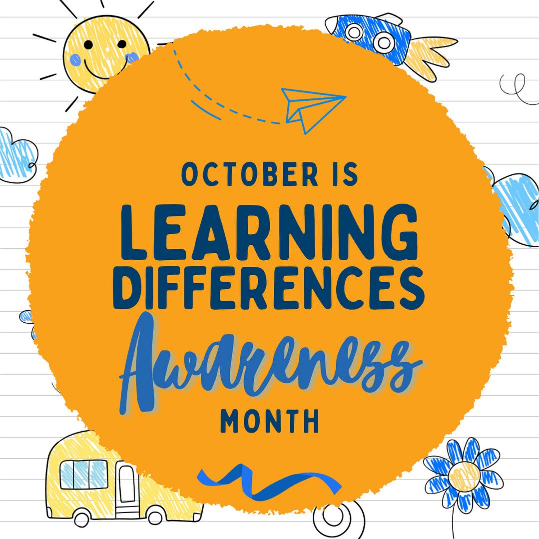 HillsideLV's tweet image. 🌟October is Learning Differences Awareness Month! Let's celebrate neurodiversity and embrace the unique ways our students learn and thrive. 💙
#LDMonth #LearningDifferences #CelebrateNeurodiversity #Dyslexia #ADHD #DyslexiaAwareness #APD #Dysgraphia #Dyspraxia