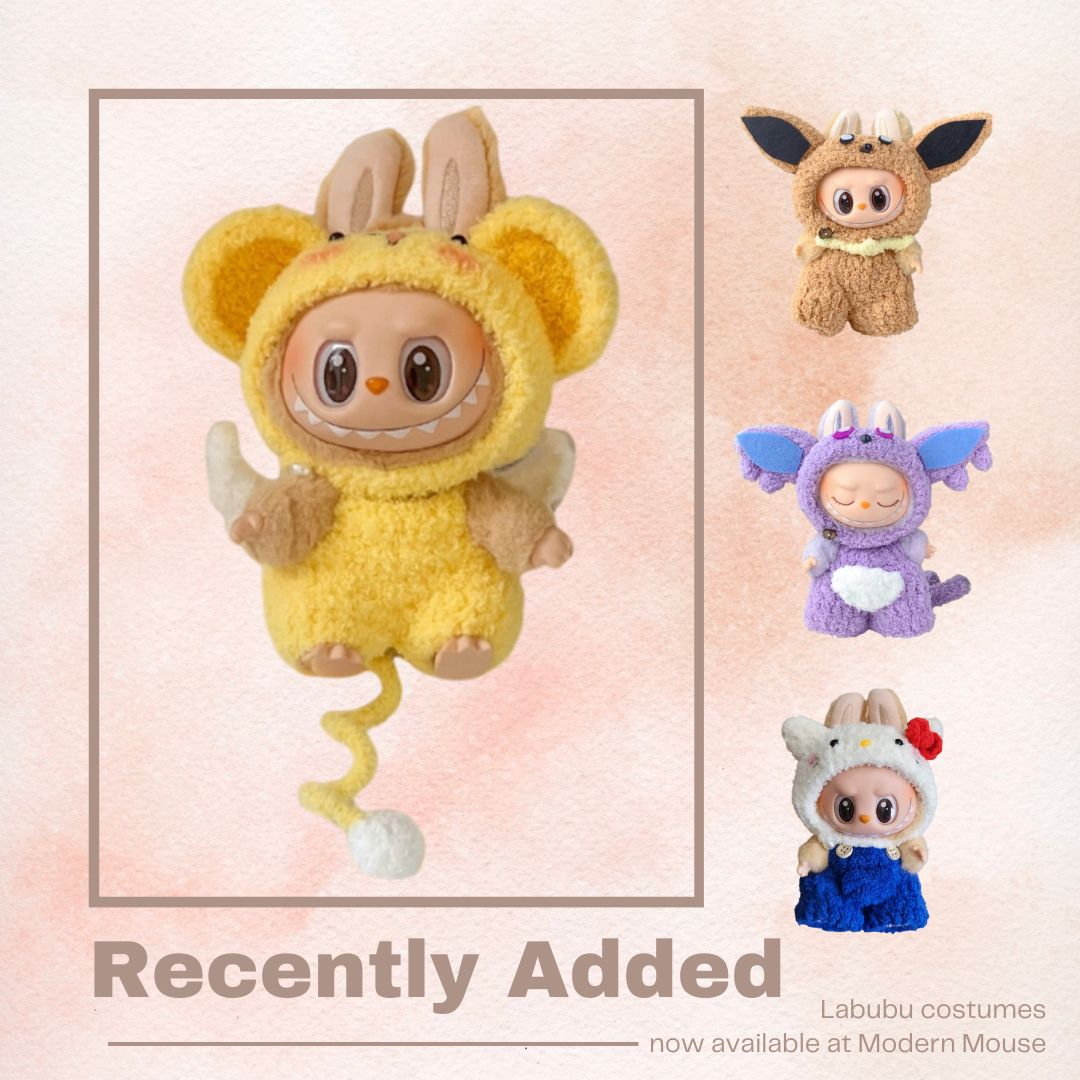 ✨ New Crochet Labubu Costumes by Lily Rose have arrived at Modern Mouse! 🌟 Limited quantities + tons of other Labubu themed treasures waiting for you. 💖 Which one would you choose for your Labubu? 🐰🎀

#ModernMouse #ShopSmall #SupportLocalArtists #HandmadeWithLove #CrochetArt