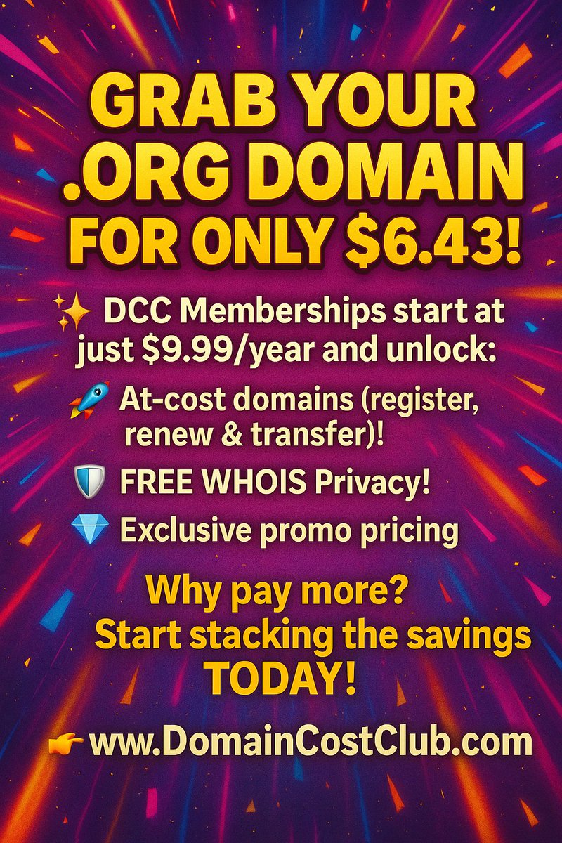 Domain Cost Club tweet media