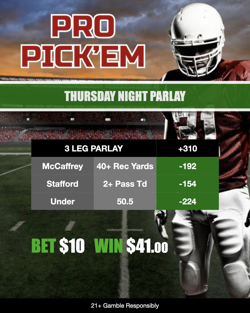 ProPickem's tweet photo. Tonight's parlay, let's win another! https://t.co/BBxYfS9oWE
