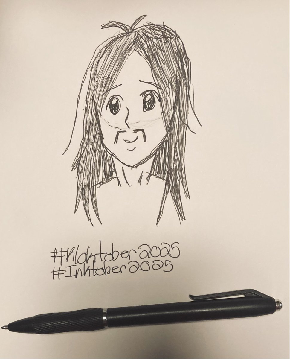 Erin96Strange's tweet photo. Drew him in 5 minutes!!
Kloktober Day 1: Your Favorite Character.
#Inktober2025 #kloktober2025 #FiveMinuteChallenge https://t.co/85TLaiIt1I