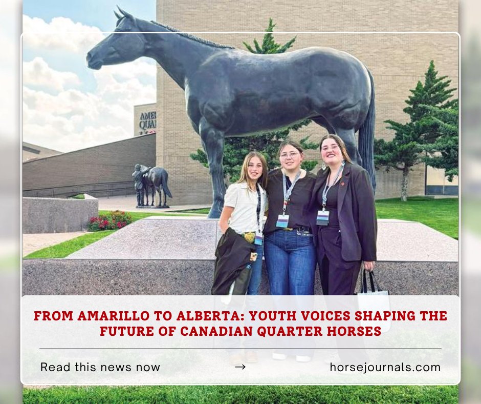 It’s not every day that a few Canadian teens board a plane to Texas. That’s exactly what happened this July, when three Alberta youth delegates represented Canada at the 2025 American Quarter Horse Youth Association Youth Excellence Seminar in Amarillo.
horsejournals.com/equinews/news/…