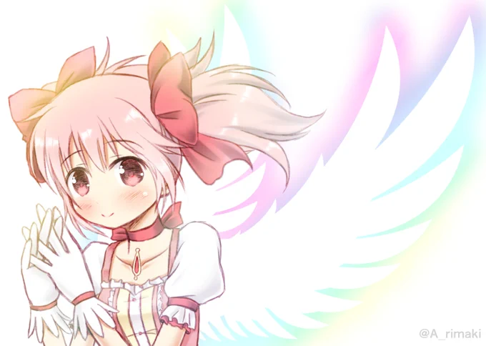 鹿目まどかさんの誕生日なので過去絵貼っておきます!! もうすぐ劇場版前後編TV Editionの放送開始日ですね楽しみです!!