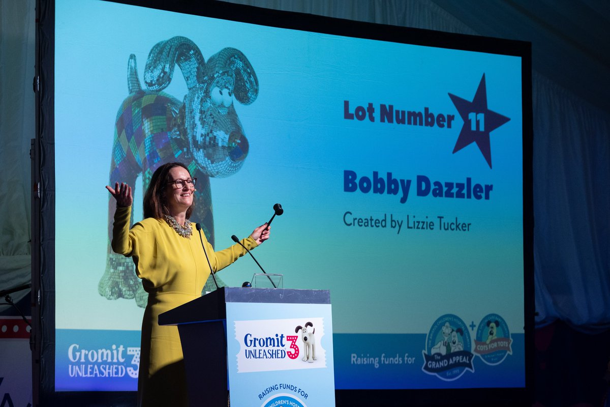 GromitUnleashed's tweet image. Thanks to our amazing bidders, supporters and fans, the Gromit Unleashed 3 Auction has raised an incredible £2,000,000 for sick children and babies at Bristol Children’s Hospital and the Neonatal Intensive Care Unit.

From everyone at Gromit Unleashed, thank you for making this…