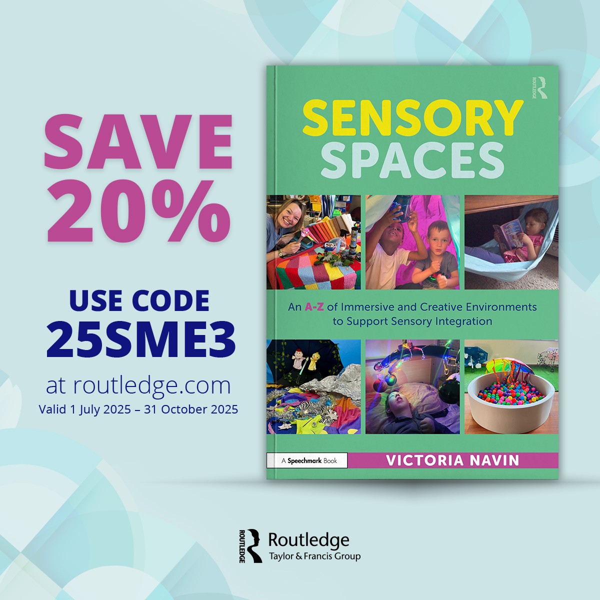 routledge.com/Sensory-Spaces…

Available for pre order now!

Release date 23 October