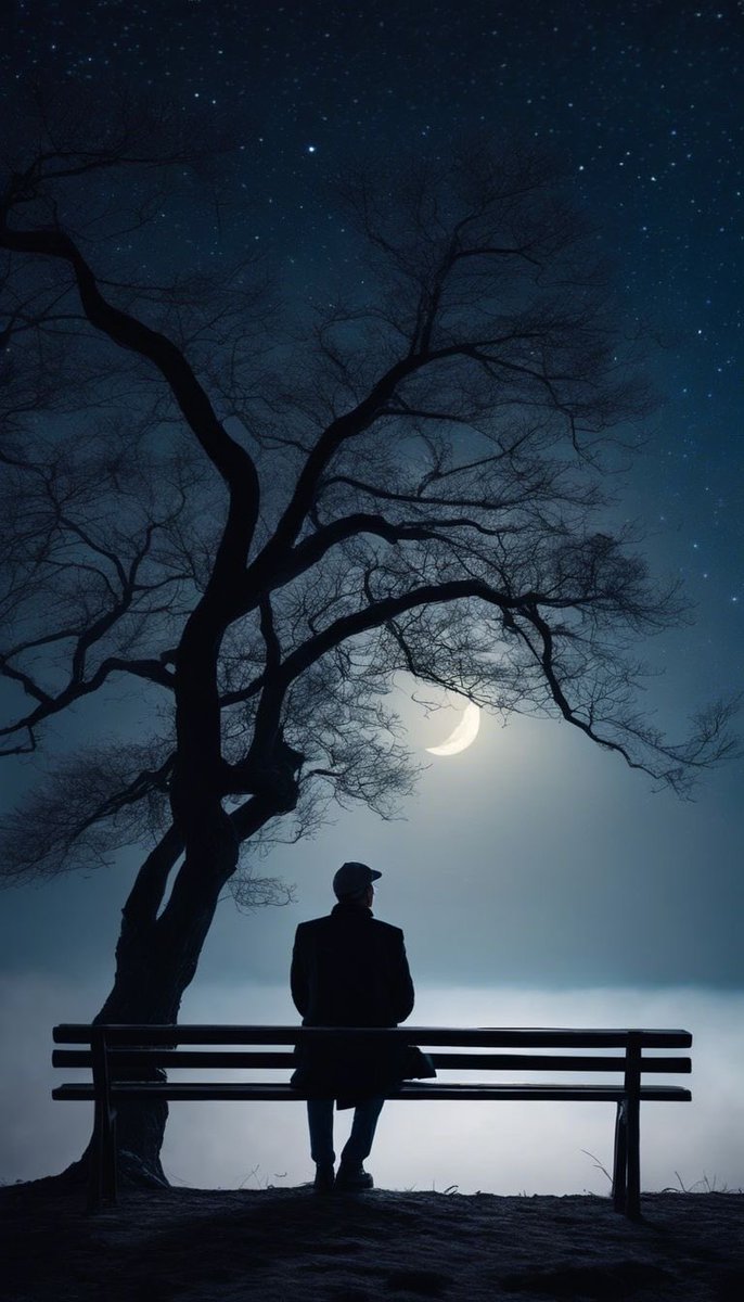 كم هو موحشٌ هذا الليل ..
يخنقني سكونه ..
ويثقل صدري صمته ..
الضجيج يصرخ في أعماقي ..
يتمدّد كعاصفةٍ بلا ريح ..
أحتاج أن أصرخ ..
لعلّ صوتي يوقظ ..
هذا الليل البارد ..

 #بوح_جمال #بوح 
 #بوحي #صباح_الخير