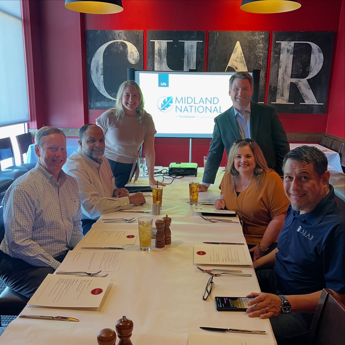 SOUTHERNINSPROS's tweet photo. Had a great #lunchandlearn today with @MidlandNatl discussing some great products with an emphasis on protecting you for chronic, critical, or terminal illnesses.
#southerninsuranceprofessionals #wegowhereyougo #insurance #life #longtermcare #care #invest https://t.co/pwzN1RbIXe
