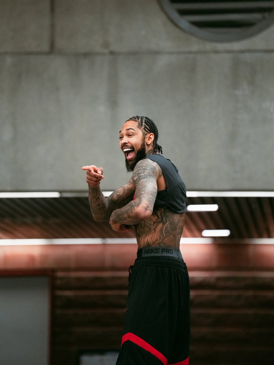 Brandon Ingram seems happy with the Raptors❤️