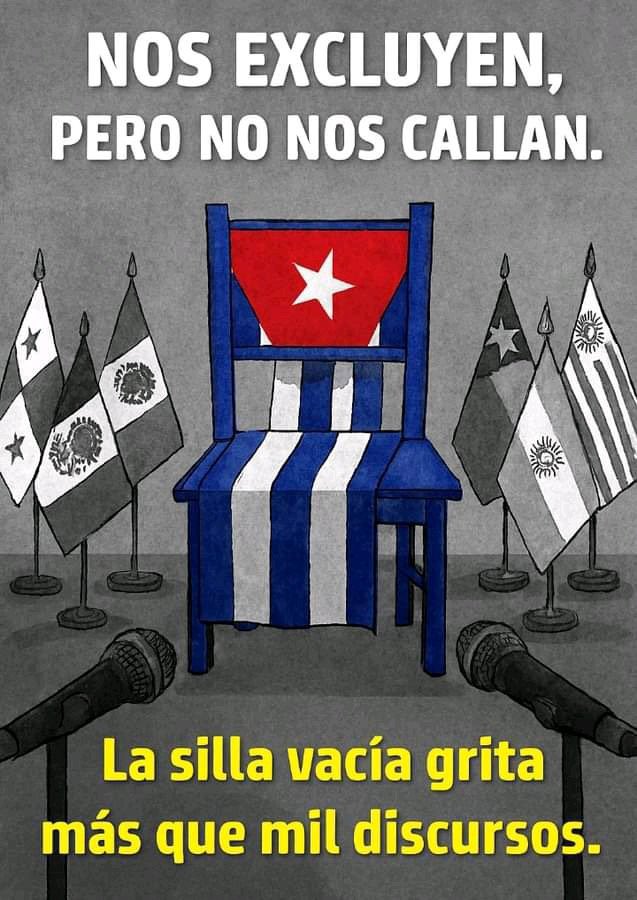La Patria Grande no acepta monólogos disfrazados de diálogo. Sin igualdad y con censura, no hay negociación posible, solo resistencia unida frente al abuso.
#CubaEstáFirme
