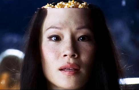 If the upcoming release of #killbill The Whole Bloody Affair gets a popcorn bucket, surely there is only one choice of design. <a href="/RMBee/">Robert Meyer Burnett, Viceroy of Verisimilitude</a>