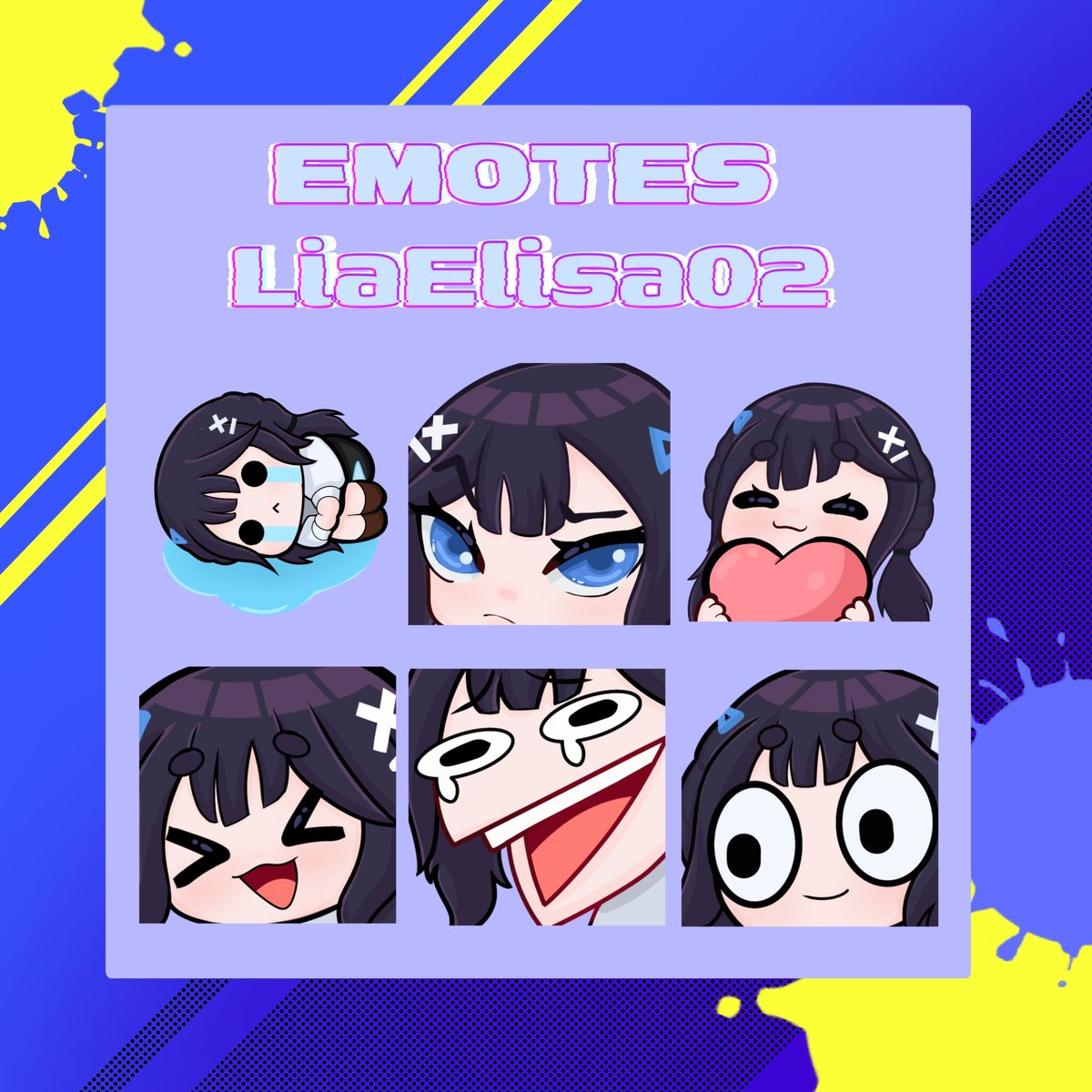 Aquí aventandome la chamba amen
Gracias <a href="/LiaElisa02/">Elisa 🩵🎀</a> por la confianza 💚

#VtubersES  #twitchemoteartist