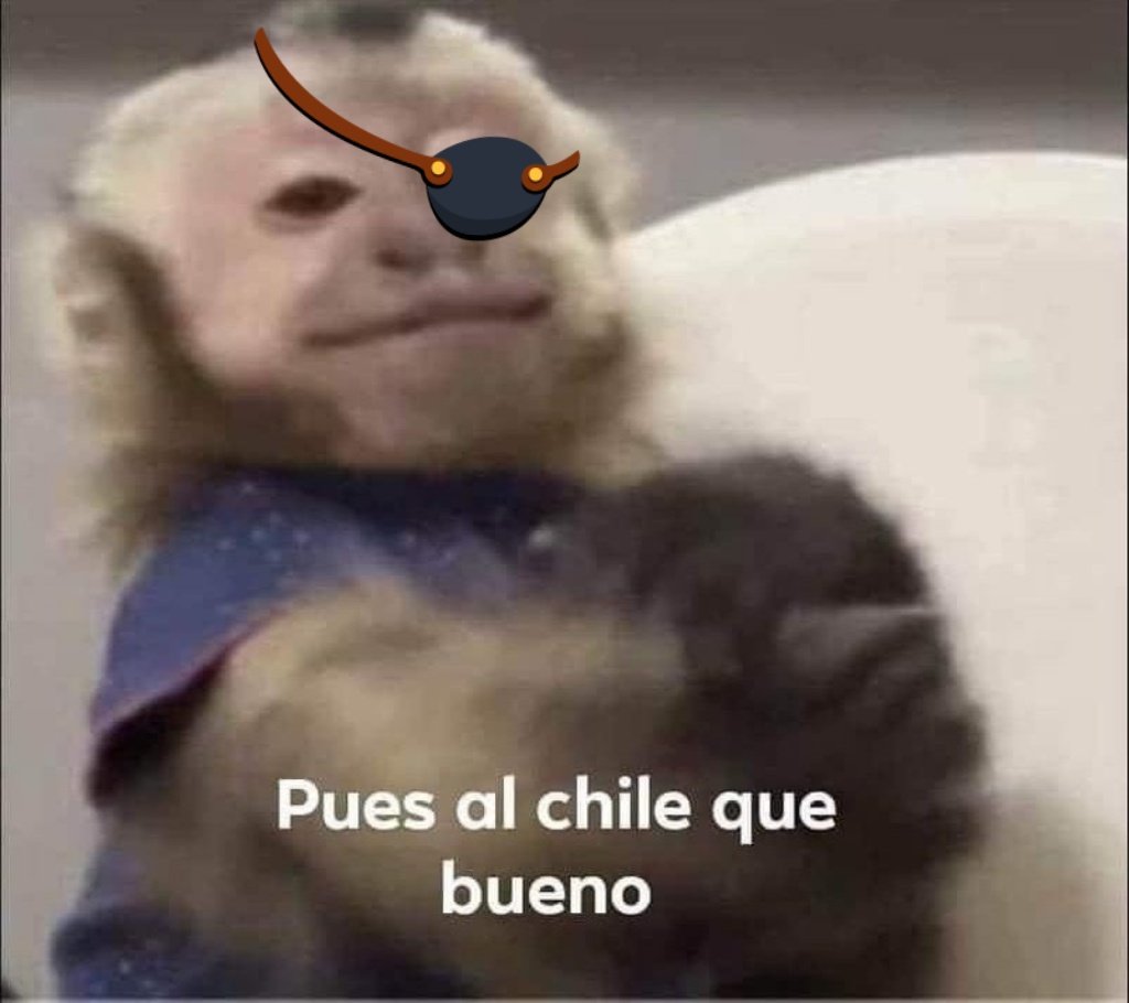 Sara Miranda viendo como Cris también anda tuerta