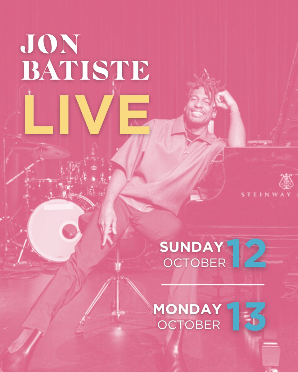 After a whirlwind year, the incredible <a href="/JonBatiste/">jon batiste</a> is taking a break to return to his roots for two intimate nights at Jon Batiste’s Jazz Club. 🎷 🎹

Get your ticket here: jbjazzclub.realtimereservation.com