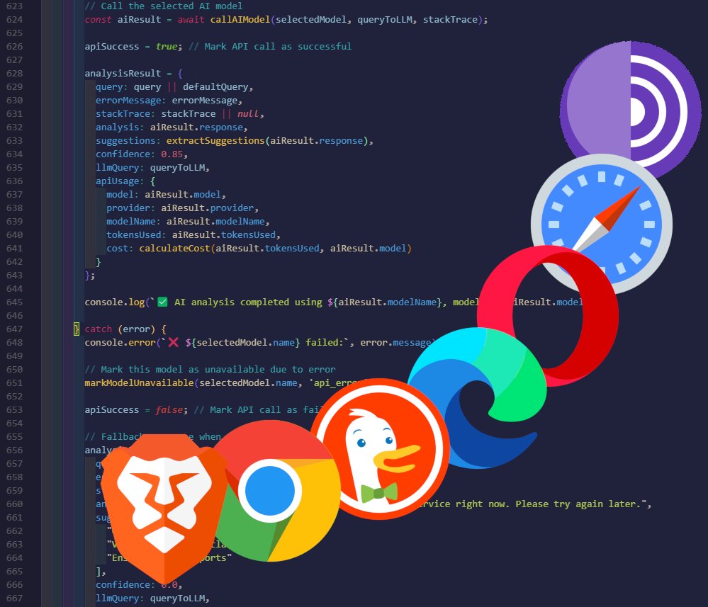 TheWowDeveloper's tweet image. 🚀Debug faster with BRAID! AI-powered IDE extension for real-time error fixes on localhost:3000. Smart caching, multi-project support, VSCode/Cursor compatible. Free to Enterprise plans. Join early access! 
benjamin-rr.com/braid?f=x
#DevTools #AI #Debugging