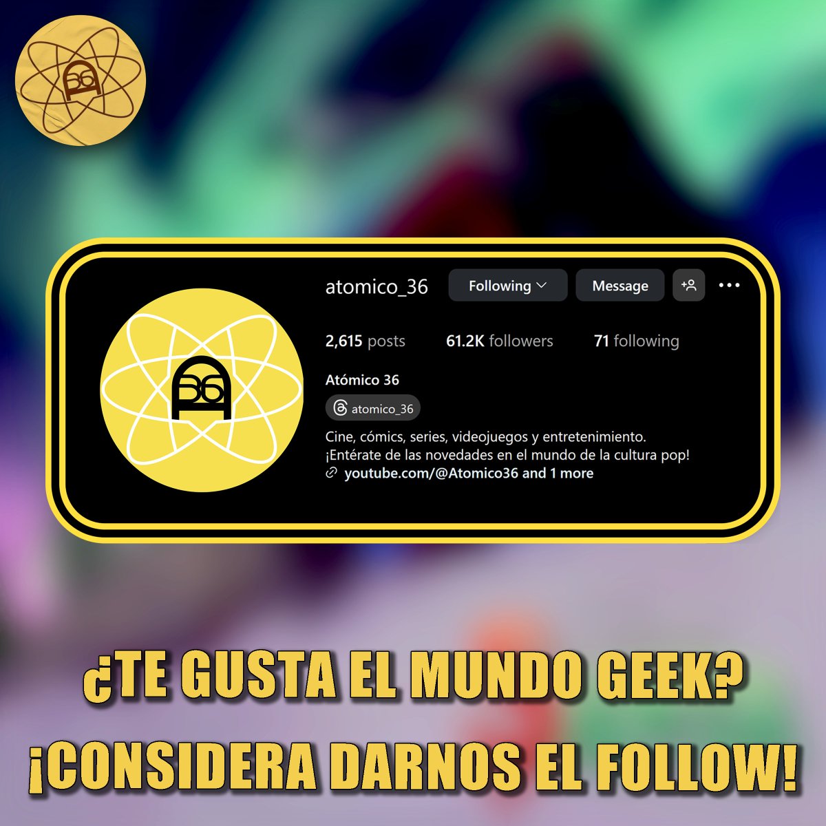 Atómico 36 tweet media