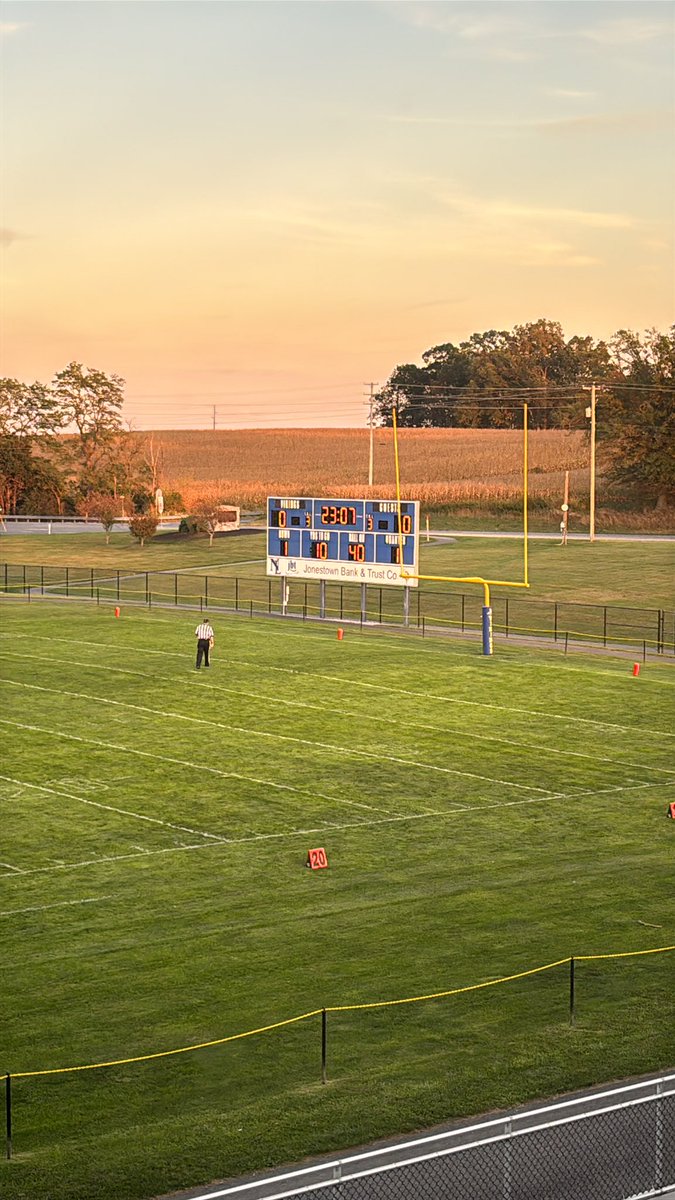 Tune in to 99.7 Wilbur Radio as we have HSFB action between Northern Lebanon and Lampeter-Strasburg!! 🏈🏈