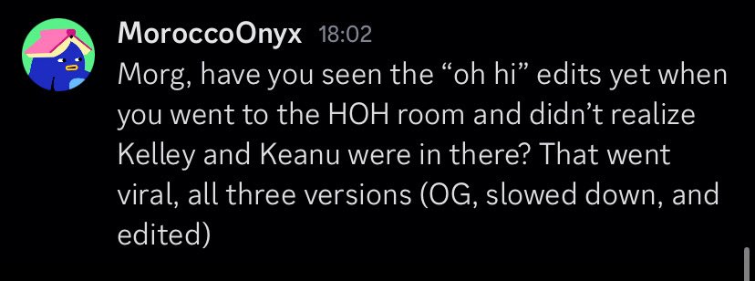 OMG she saw the iconic walk-in hug edits.. 😭😭 #bb27