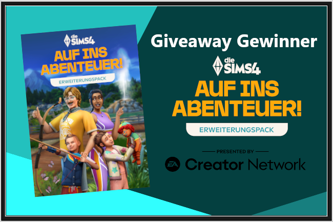 SimsAtelier's tweet photo. Giveaway winner🎯

https://t.co/paEYE1Rish

#werbung #DieSims4 #EAPartner #SponsoredbyEA #EACreatorNetwork #AdventureAwaits https://t.co/nhNDgTJeRU