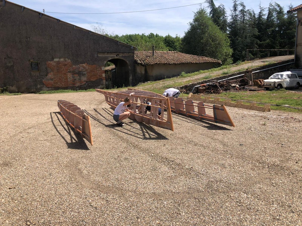 stratustm's tweet image. building my 6m trimaran as a side quest between kernel panics