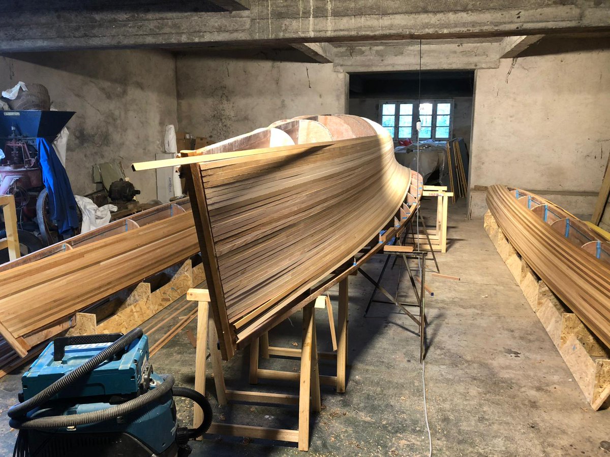 stratustm's tweet image. building my 6m trimaran as a side quest between kernel panics