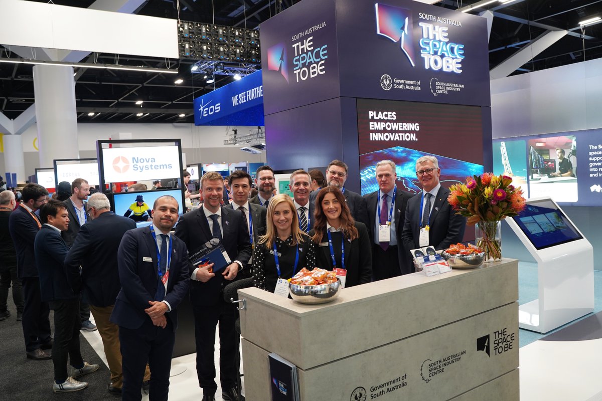 SASIC_Aus's tweet image. It’s the final day of #IAC2025 and our team are so excited to show you why South Australia is truly the space to be. 🤩🚀
Visit us at Stand 353 in the Australia Zone or learn more on our website. 👉 bit.ly/IAC-2025
#SpaceState #SpaceToBe