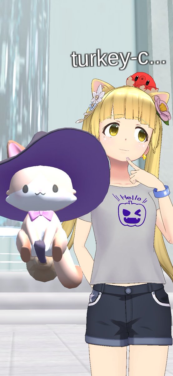 turkeycc's tweet photo. #REALITYハロウィン
#turkeycc
朝の配信でねこさんが来てくれました♥
なんかくれwww https://t.co/AaYvhHrkru