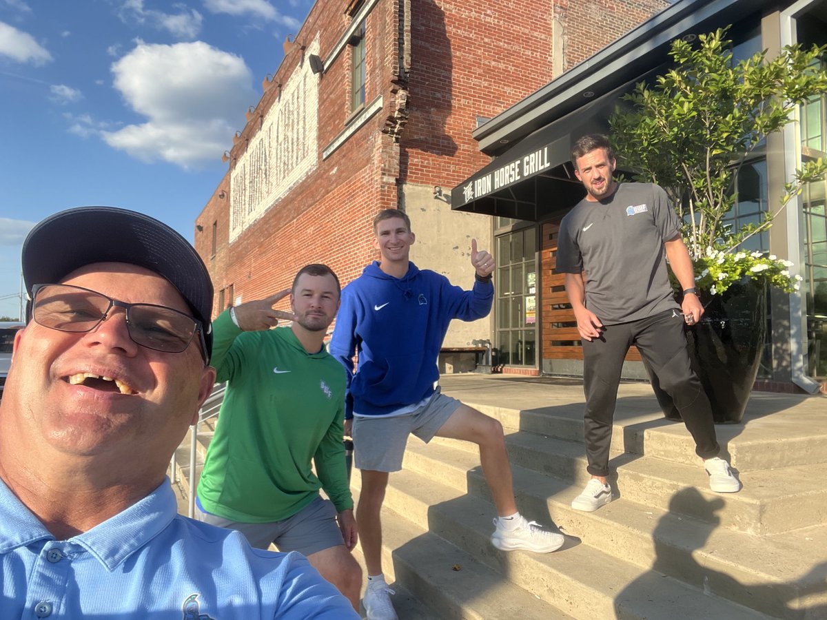 Always a GR8 stop @ The Iron Horse Grill in Jackson, Mississippi. I highly recommend this restaurant if U R ever in the area, this place never disappoints! Next stop 4 the ARGOS is Little Rock, ARK for the night followed by our Friday Run-Thru @ UCA. Life with Football is Better.