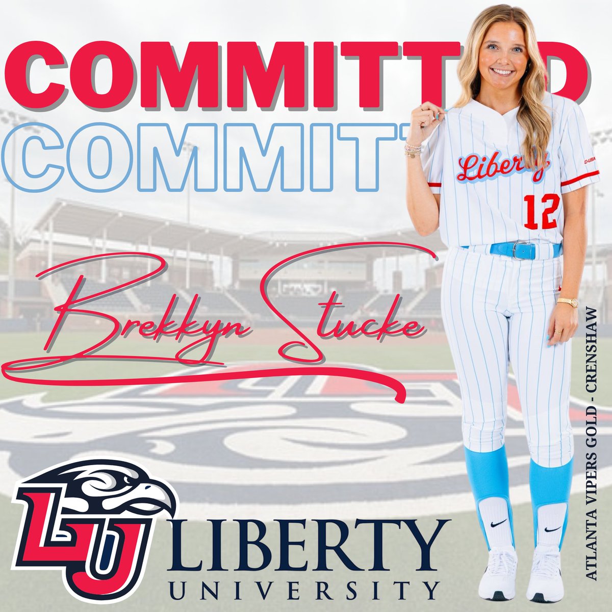 Big congrats to Brekkyn Stucke on her commitment to Liberty University Softball! The hard work has paid off, and this is just the beginning. We can’t wait to see her compete, grow, and chase greatness at the next level. Go show the world, Brekkyn! #BeTheStandard <a href="/BrekkStucke2027/">Brekkyn Stucke 2027</a>