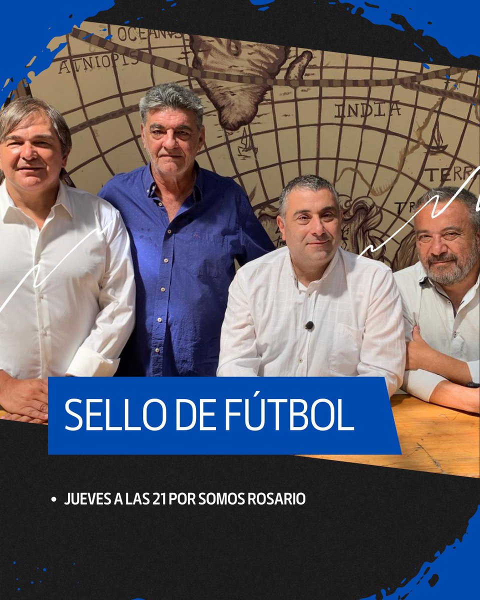 Te esperamos esta noche desde las 21 por <a href="/SomosRosarioOK/">Somos Rosario</a> con <a href="/egenovar/">Quique Genovar</a> <a href="/HernanAmez/">Hernan Amez</a> <a href="/chinoodisio/">Chino Odisio</a> <a href="/arbitromartin/">Claudio Martin.</a> <a href="/cfrezzini/">cesar frezzini</a>