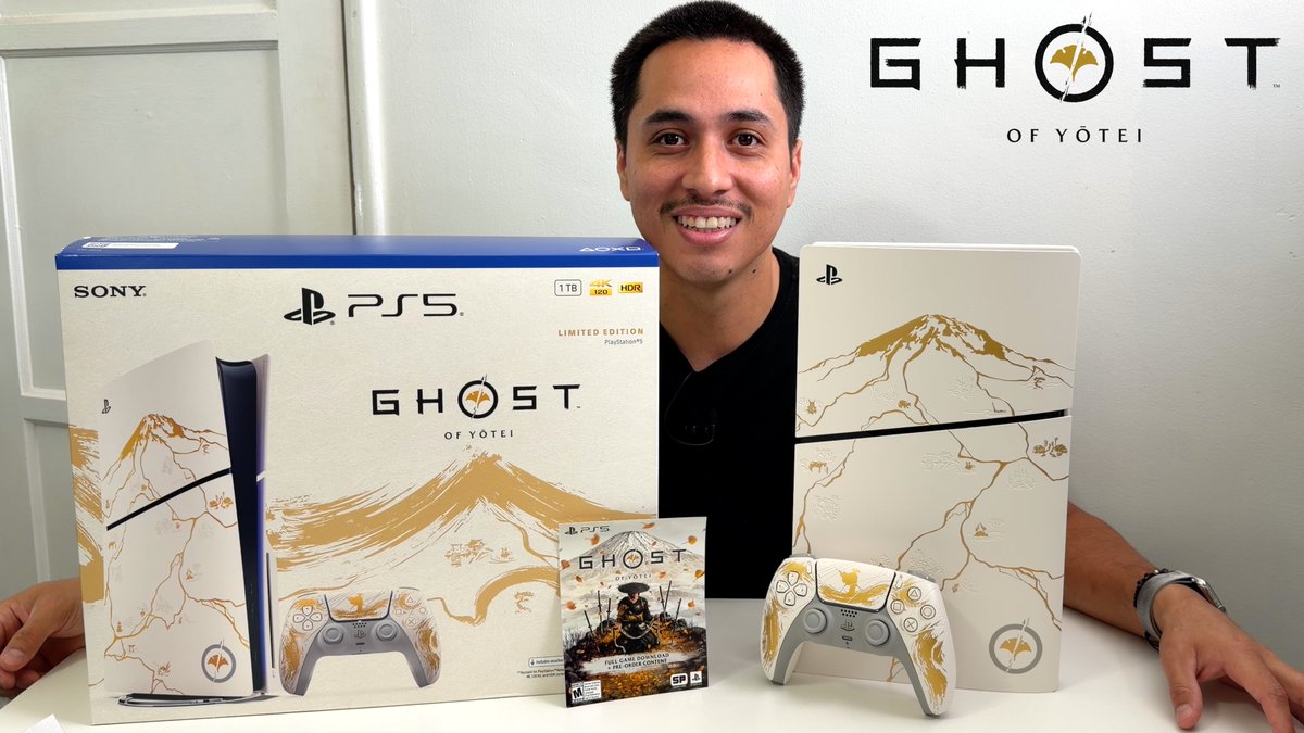 PAPIGFUNK's tweet image. New Video - Ghost Of Yotei GOLD PS5 Bundle Unboxing youtu.be/9WZLnhTHm5A?si… via @YouTube #GhostofYotei #GhostOfYõtei #PS5