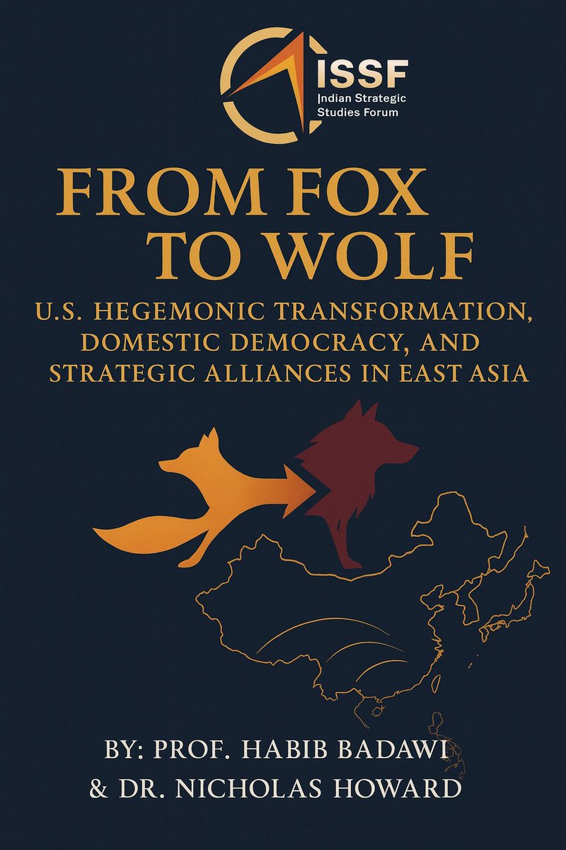 "History will judge whether contemporary leaders possess the wisdom to  choose adaptive fox-like strategies over ultimately self-defeating  wolf-like dominance."

<a href="/HabibBadawi/">Habib al-Badawi</a> and Dr Nicholas Howard writes for ISSF

issf.org.in/2025/10/from-f…