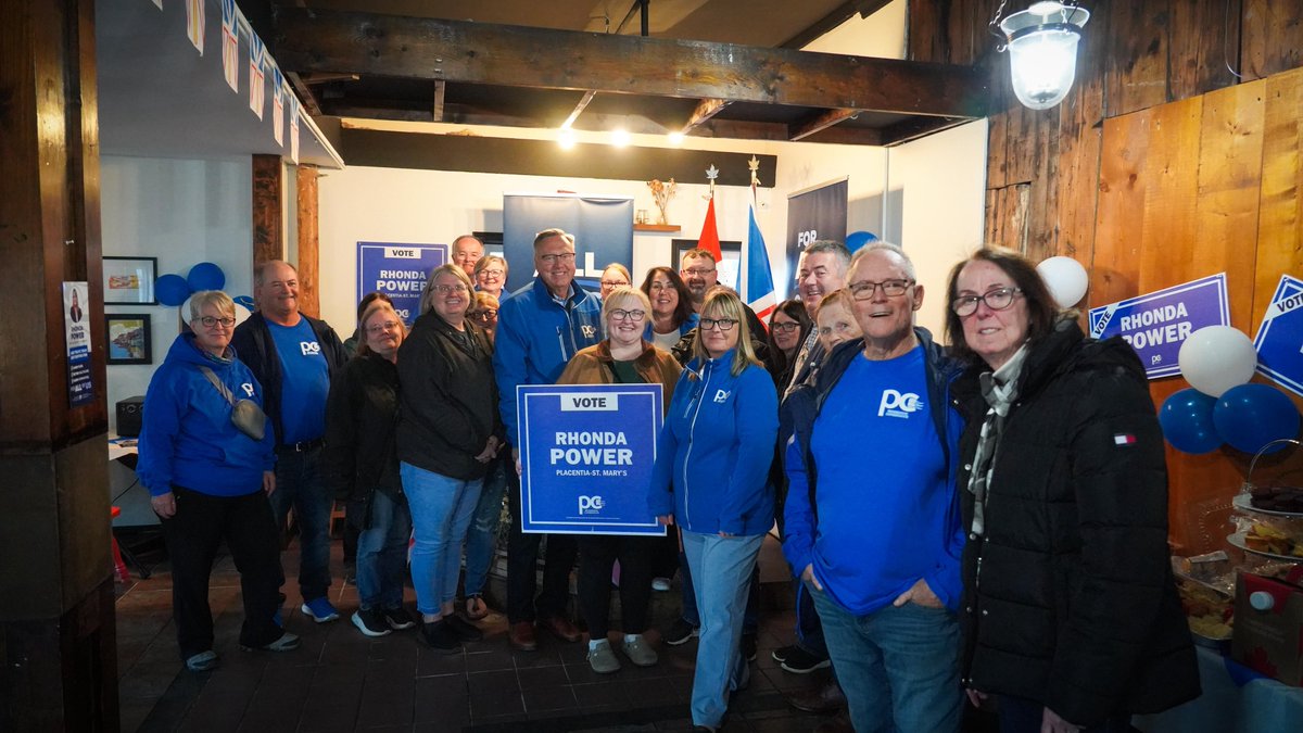 TonyWakehamNL's tweet photo. It’s always special coming home to Placentia, the place where I was born and raised. This community shaped who I am today, and it’s where I learned the value of hard work, family, and looking out for your neighbours.

PC Candidate Rhonda Power is a strong voice for her community and will be a dedicated advocate in the House of Assembly.

I know the people of Placentia–St. Mary’s deserve better, and with Rhonda on our PC team, we can deliver the change this province needs. Together, we’ll build a better future for ALL of us.