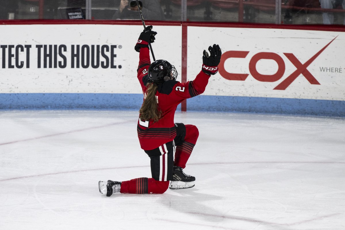 Northeastern's tweet image. How we feel because Husky hockey is BACK tonight at Matthews Arena!