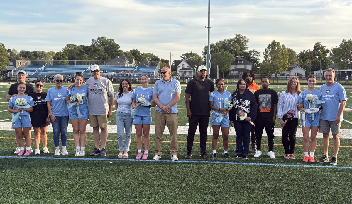 Congrats to the seniors on the first ever <a href="/SaintJoeHigh/">Saint Joseph High School</a> Flag Football team!  They are pioneers!! <a href="/SaintJoeSports/">Saint Joseph High School Athletics</a>